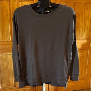 Grace & Lace Brown Crewneck top